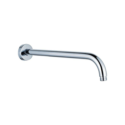 Fortifura Calvi Ensemble de douche à encastrer - rond - thermostatique - bras mural - douche principale de 25 cm - douchette ronde - flexible lisse - chrome