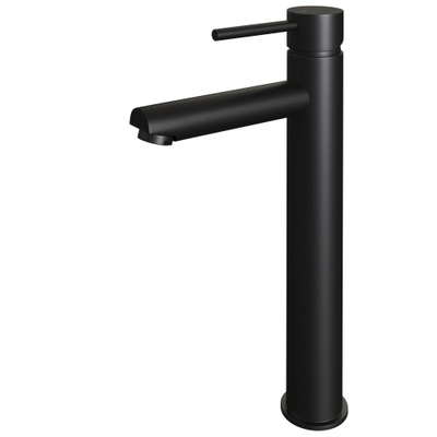 Brauer BlackEdition Wastafelmengkraan opbouw - hoog - model a - mat zwart SHOWROOMMODEL