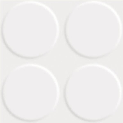 Mosa Kho Liang Decor-strip - 9.7x9.7cm - 7.8mm - Wit