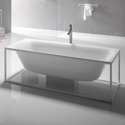 Bette Lux shape baignoire autoportante 180x80cm blanc