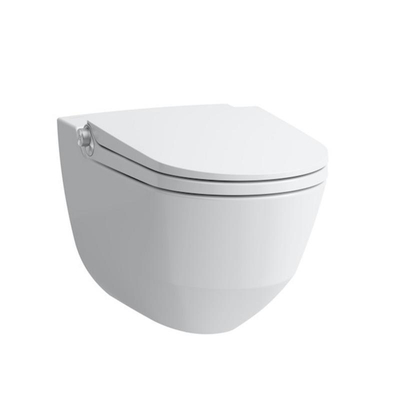 Laufen Cleanet Riva douche-wc – geurafzuiging & 7 standen – mat wit
