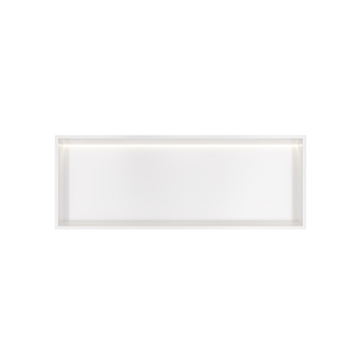 Hotbath &MORE Inbouwbox of inbouwnis - 30x80x10 - met LED - IP44 - mat wit