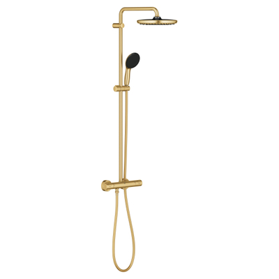 GROHE Vitalio Start doucheset - met thermostaat - geborsteld cool sunrise (goud)