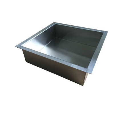Wiesbaden Demis inbouwnis 30 x 30 x 10 cm RVS OUTLETSTORE