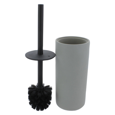 Differnz Limited Jukon Brosse WC avec support 10x10x36cm polyrésin Gris