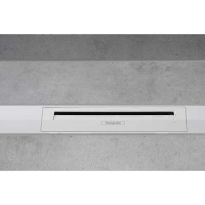 Hansgrohe RainDrain Flex Douchegoot - 100cm - inkortbaar - mat wit