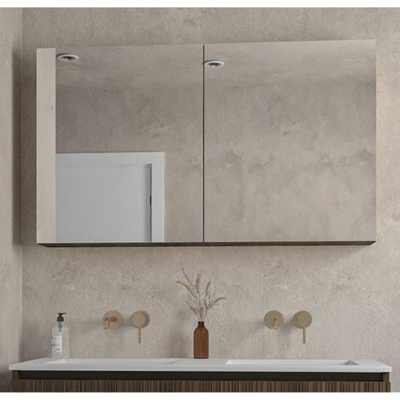 FugaFlow Eccelente Arredo armoire de toilette 120x70cm bois toffee