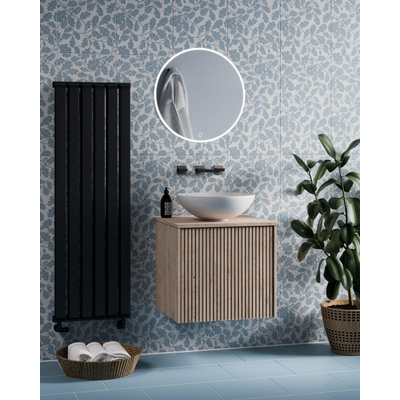 Crosswater Infinity Spiegel - zonder verlichting - rond - 50cm - aluminium (zilver)