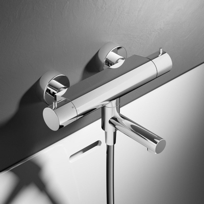 Hotbath Buddy mitigeur de baignoire thermostatique apparent chromé