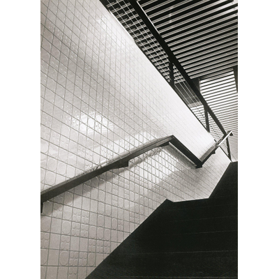 Mosa Kho Liang Decor-strip - 9.7x9.7cm - 7.8mm - Wit