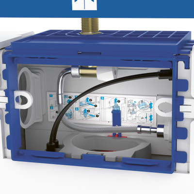 Villeroy & Boch O.novo Combi-Pack ViConnect - wandhangend - glans wit Alpin (wit)