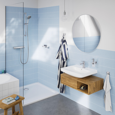 Grohe Grohtherm 2000 Douchekraan - thermostatisch - met tray - chroom