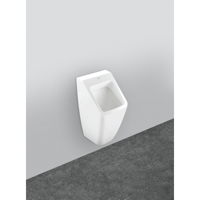 Villeroy & Boch Omnia Architectura Cuvette d’urinoir angulaire avec connexion et évacuation cachées Blanc