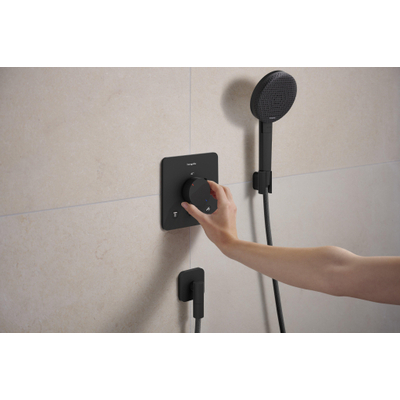 Hansgrohe Ecostat comfort q Inbouw - thermostaat - 2 functies - mat zwart