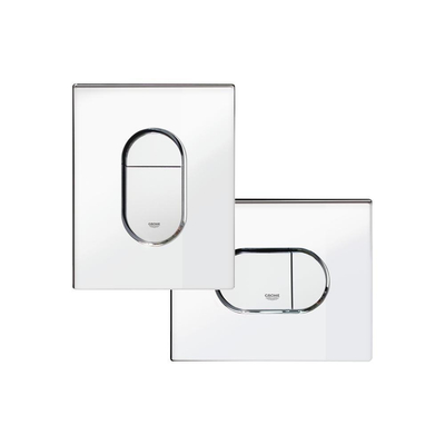 Grohe Arena Cosmopolitan Bedieningsplaat - verticaal - chroom