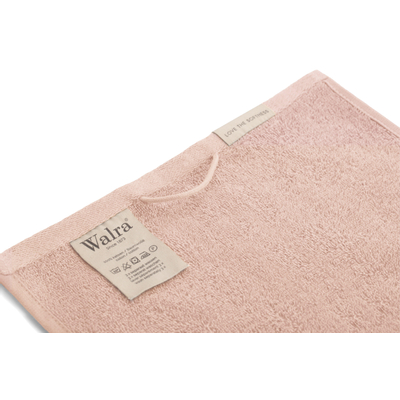 Walra Soft Cotton Serviette d'invité lot de 2 30x50cm 550 g/m2 Rose