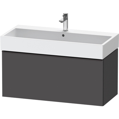 Duravit D-neo Meuble sous vasque 98.4x44.2x44cm 1 tiroir Graphite mat