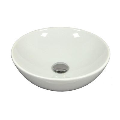 Sanicare Rondo vasque à poser 40x40cm ronde céramique blanc