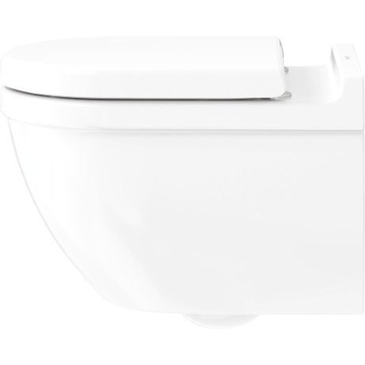 Duravit Starck 3 Wandclosetpack - met wandcloset - diepspoel - rimless - met verdekte bevestiging - 36x54cm - met softc - softclose - glans wit