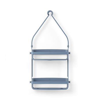 Umbra Flex Douchemand - 33x10x66cm - ophangen - leisteen blauw