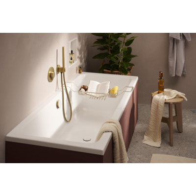 Hansgrohe Fixfit support de douchette mural incl. coude de raccordement Brushed Bronze