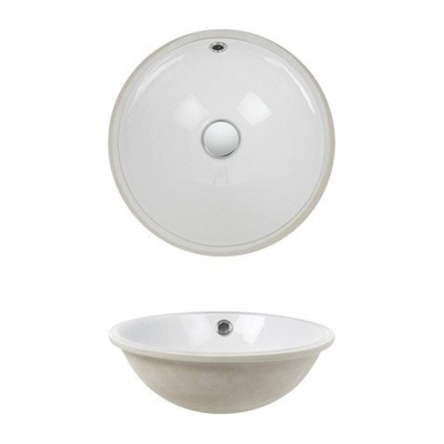 Crosswater Cerdana lavabo 37cm encastré blanc