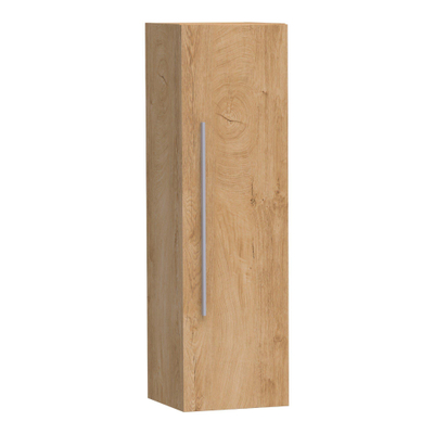 BRAUER Trust armoire de salle de bains - 120x35x35cm - hors poignée rapportée avec 1 porte ouvrant à gauche ou à droite Forest Tan