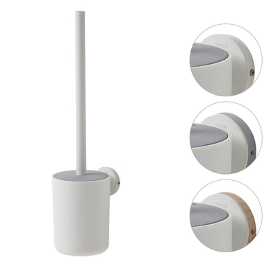 Tiger Urban Toiletaccessoireset Toiletborstel met houder Toiletrolhouder zonder klep Handdoekhaak Wit