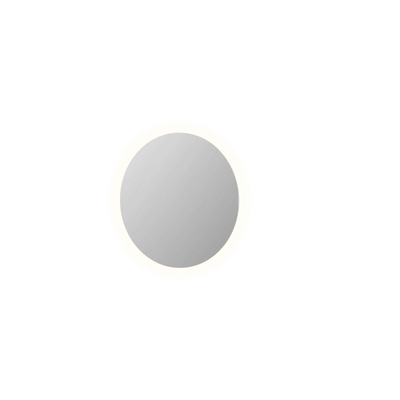 INK SP25 miroir – rond Ø 60 cm – Éclairage LED – chauffage de miroir, à intensité variable – cadre en acier