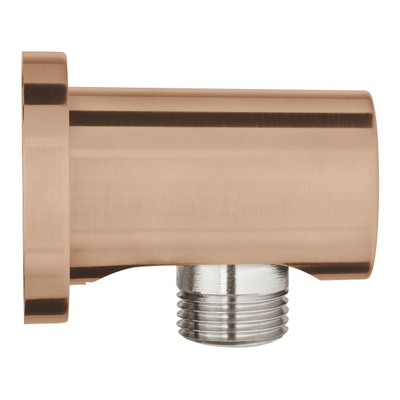 Grohe Rainshower Wandaansluitbocht - ronde rozet - brushed warm sunset (koper)
