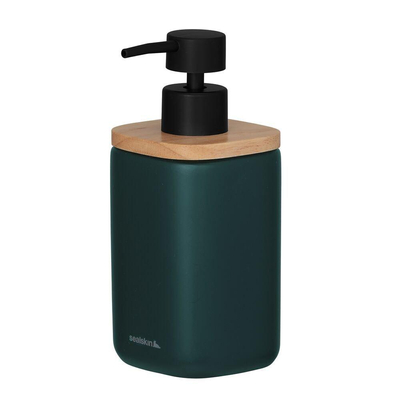 Sealskin Mind Zeepdispenser 200 ml vrijstaand Donkergroen