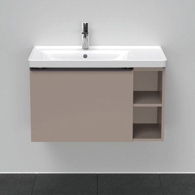 Duravit D-neo Meuble sous vasque 78.4x45.2x44cm 1 tiroir Basalte mat