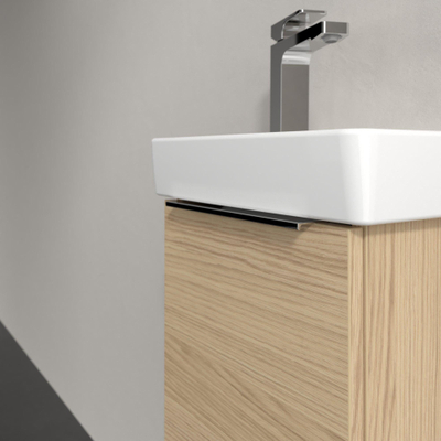 Villeroy & boch Architectura Meuble sous-lavabo pour lave-mains - 24,3x31cm - 1 porte battante - droite - chêne nordique