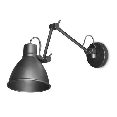 Looox Light collection wandlamp 2-armig verstelbaar mat zwart