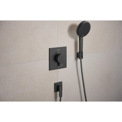 Hansgrohe Porter Fine Support mural - Chrome noir brossé