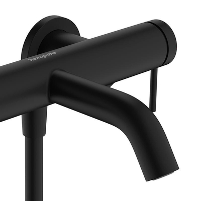 Hansgrohe Tecturis Mitigeur bain en applique mat noir