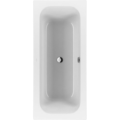 Villeroy & Boch Loop baignoire duo - 180x80cm - rectangulaire - acrylique Blanc Alpin brillant