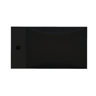 Arcqua Marble Ensemble fontaine - 40x22x54.5cm - fontaine mat noir - sans trop-plein - oak black