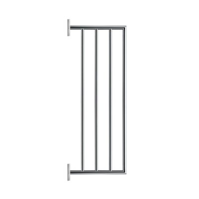 Duravit Karree Badhanddoekrek - 60 cm - hoogglans chroom