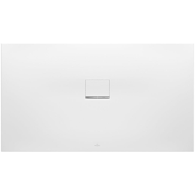 Villeroy & Boch Squaro infinity douchevloer - 180x90cm - Stone White (mat wit)