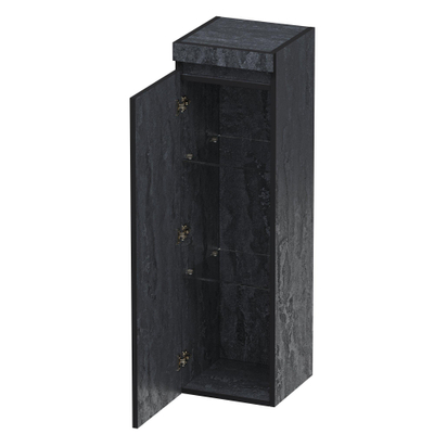 BRAUER Joy Edge armoire de salle de bains - 120x35x35cm - 1 porte - ouverture à gauche - sans poignée - Damascus