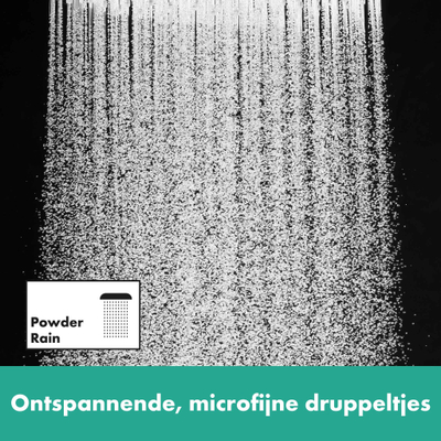 Hansgrohe RainFinity Showerpipe - 250 - 1jet - ecosmart - met ShowerTablet - 350 - mat wit