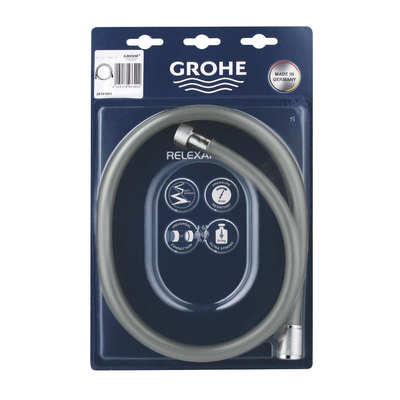 GROHE Relexaflex Flexible de douche - 150cm - lisse - chrome