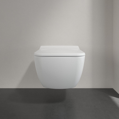 Villeroy & Boch Venticello cuvette - L37.5xP56cm - économiseur d'eau Chasse profonde Céramique Blanc
