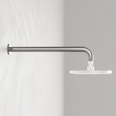 Hotbath Archie bras de douche mural 40cm inox