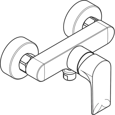 Hansgrohe Rebris E mengkraan inbouw v.chroom