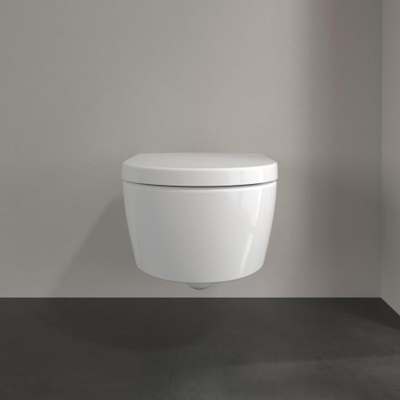 Villeroy & Boch Avento Pack WC suspendu DirectFlush avec abattant softclose et quickreleas ceramic+ blanc alpin ceramicplus brillant