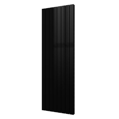 Plieger Cavallino Retto designradiator verticaal dubbel middenaansluiting 1800x602mm 1549W zwart