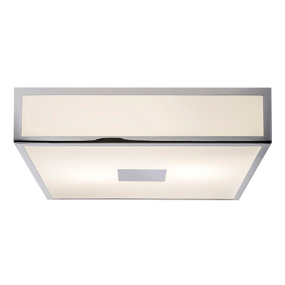 Astro Mashiko Classic 300 Square Plafondlamp 8.7x30x8.7cm IP44 fitting E27 chroom