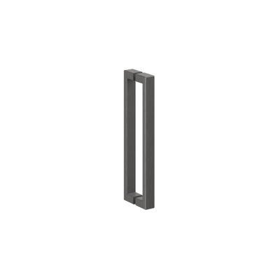 Crosswater Asura Handvat - 34cm - gecanneleerd - slate gunmetal (antraciet)